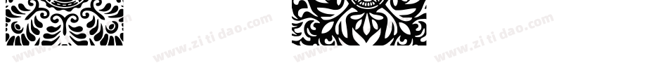 Seamless Patterns字体转换